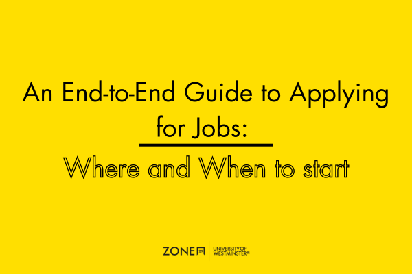 An End-to-End Guide to Applying for Jobs: Where and When to Start!