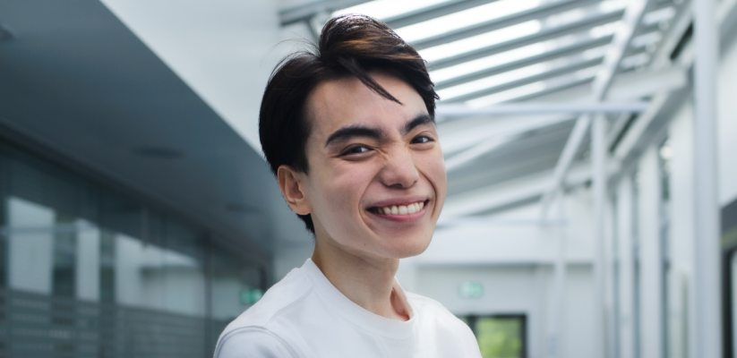 Photo of alumni voices author Peace smiling taken on Marylebone Campus